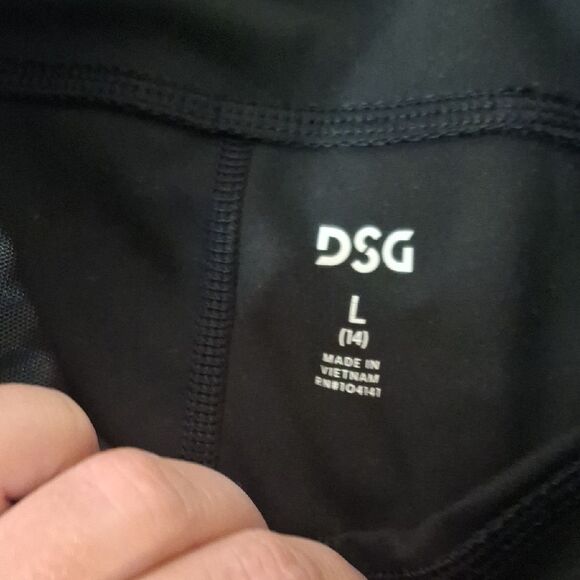 DSG Black Leggings size large - Picture 3 of 6